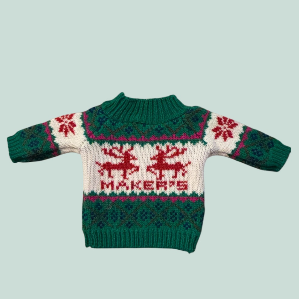 Doll‎ Christmas Sweater Knit 18”